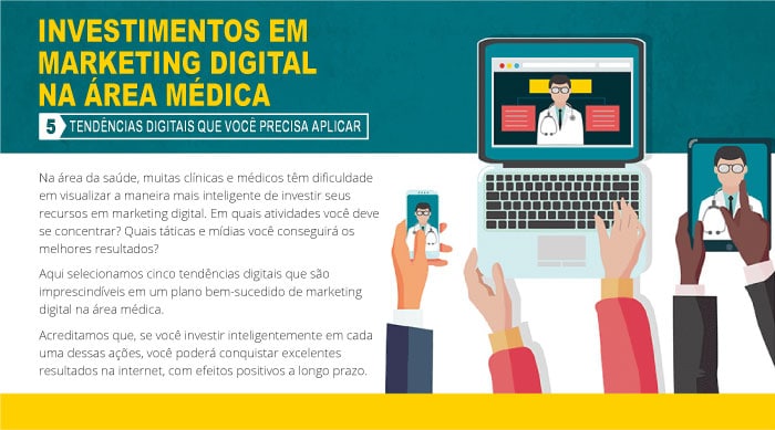 Marketing Digital na Área Médica: 5 tendências digitais que você precisa aplicar [Infográfico] | WSI Marketing Digital